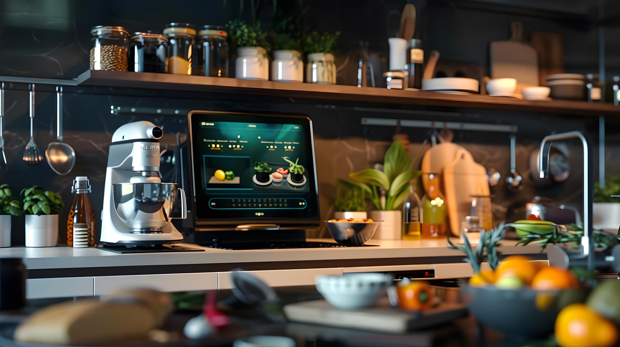 Postazione consulenza cucina digitale